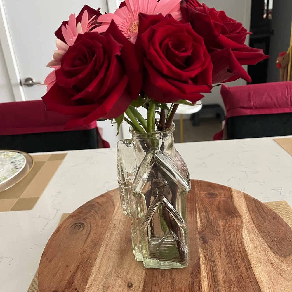 Victorian Glass House vase